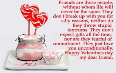 Valentine Day's Message For Friends