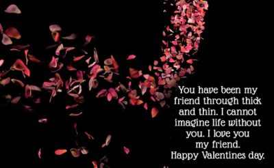 Valentine Day's Quotes For Friends With Images