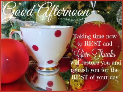 Good Afternoon Christmas Quotes