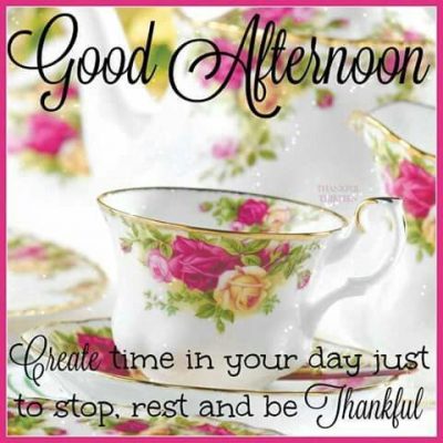 Good Afternoon Quotes In English