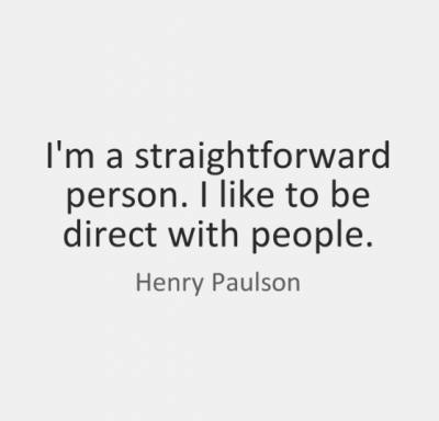 Quotes For Straightforward People