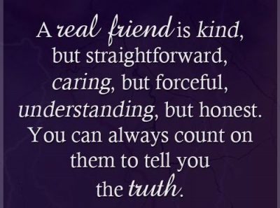 Straightforward Quotes About Friends