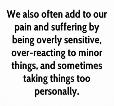 Being Sensitive Pictures