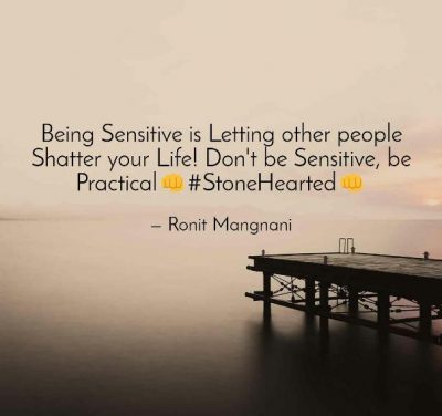 Being Sensitive Photos