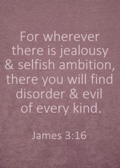 Bible Quotes About Jealousy And Envy