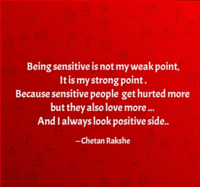 Positive Quotes About Being Sensitive