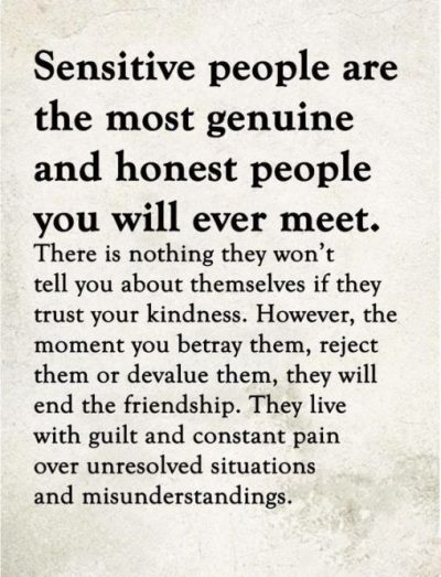 Quotes About Sensitive People