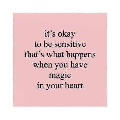 Sensitivity Quotes