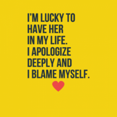 Apology Quotes