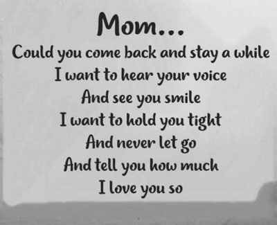 Best Memorial Quotes For Mom