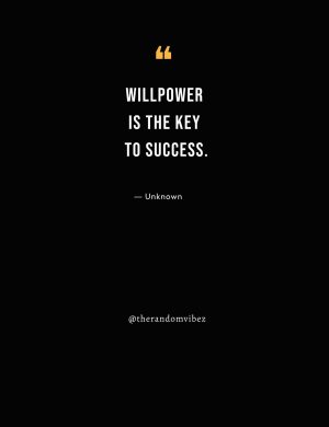 Best Quotes On Willpower