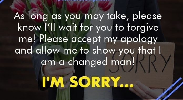75 Apology Quotes For Her | I am Sorry Messages, Texts for Girlfriend