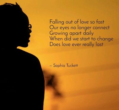 Falling Out Of Love Poems