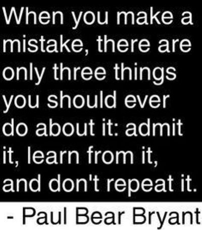 Famous Quotes About Mistakes And Learning