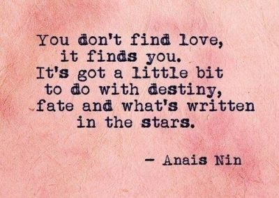 Fate Destiny Love Quotes