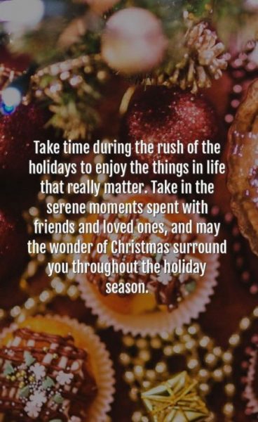 Holiday Greetings Quote for Friends