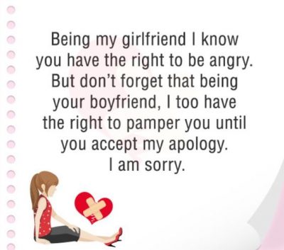 I Am Sorry Message For Girlfriend