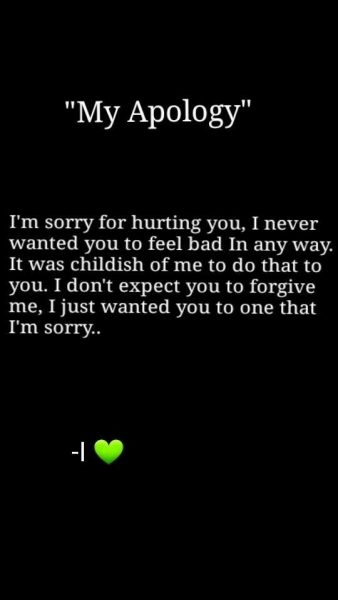 I Am Sorry Quotes For Hurting You