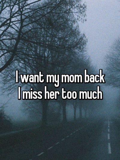 I Miss You Message For Mom
