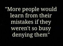 Learning From Mistake Quotes