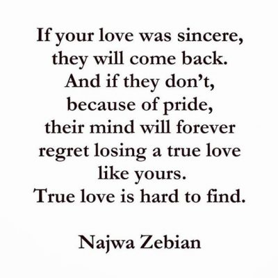 Love Regret Sayings