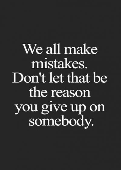 Making Mistakes Quotes