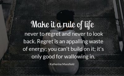 Regret Quotes About Life