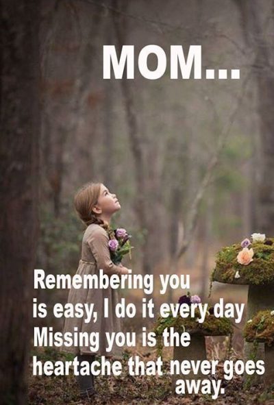 Remembering A Deceased Mother Quotes
