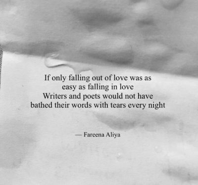 Sad Quotes Falling Out Of Love