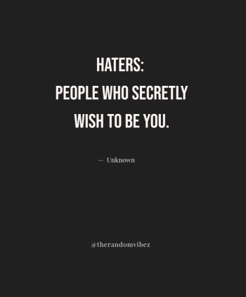 Quotes to Haters