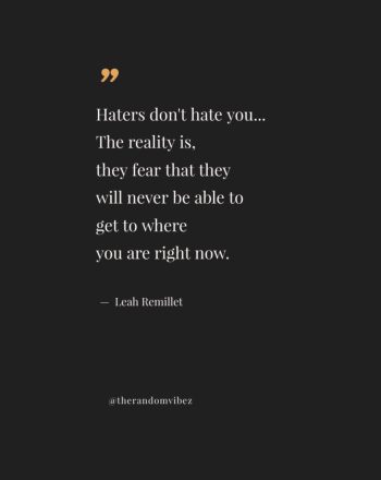 haters quotes pictures