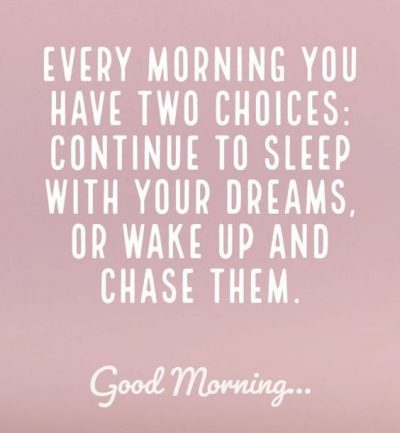 Dream Quotes good Morning