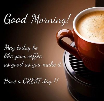 Good Morning Coffee Facebook Quote