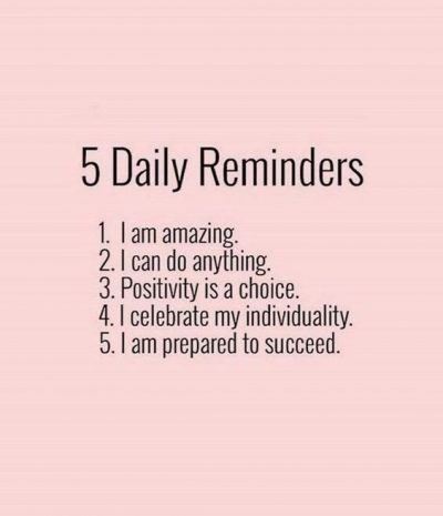 Positive Reminders