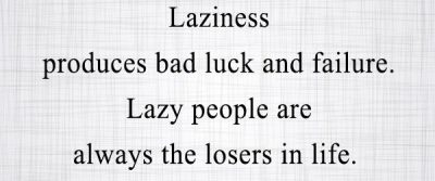 Failure Quotes For Lazy People