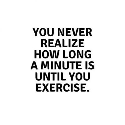 Funny Sayings On Exercise