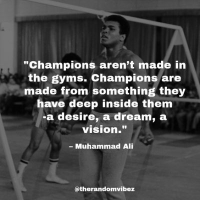 Muhammad Ali Hard Work