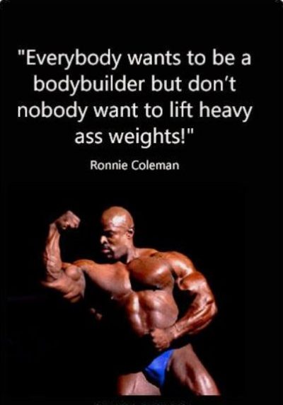 Ronnie Coleman Quotes