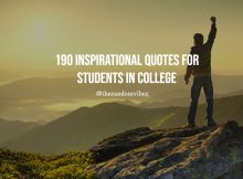 190 Inspirational Quotes For Students In College
