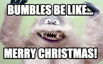 Comedy Bumbles christmas greetings