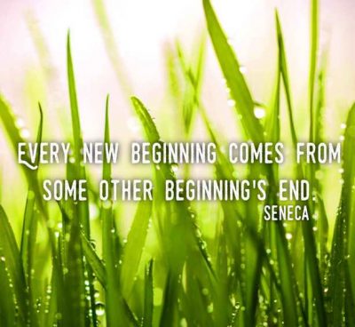 Every End Is A New Beginning