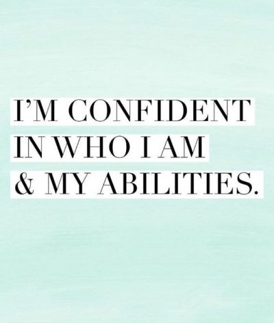 Powerful Affirmations For Confidence