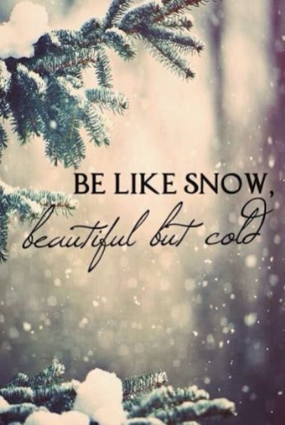 Beautiful Winter Captions