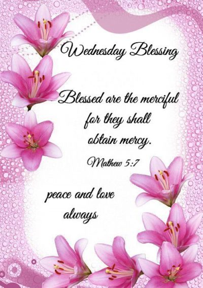 Blessings For Wednesday