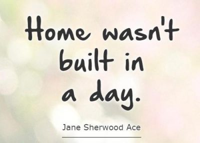 Building A New Home Quotes