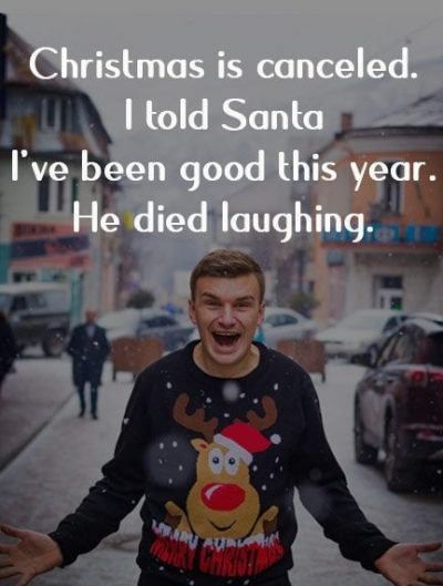 Funny Captions For Christmas