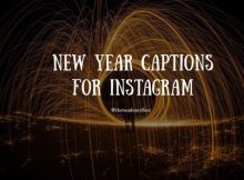 New Year Instagram Captions