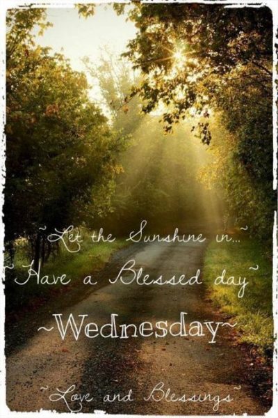 Status For Wednesday Blessings