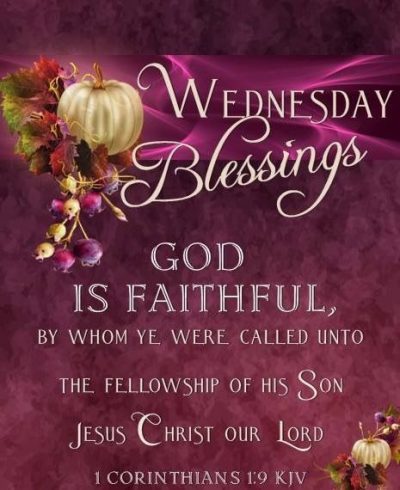 Wednesday Blessings Quote