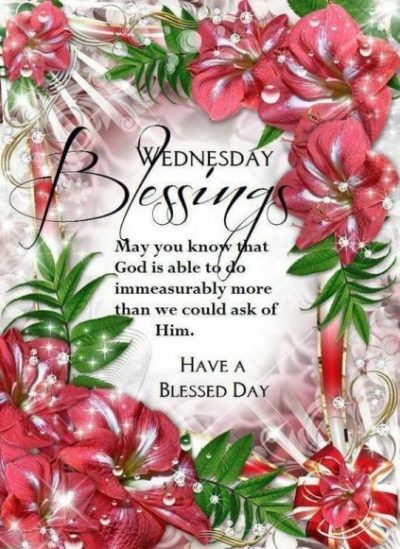 Wednesday Morning Blessings